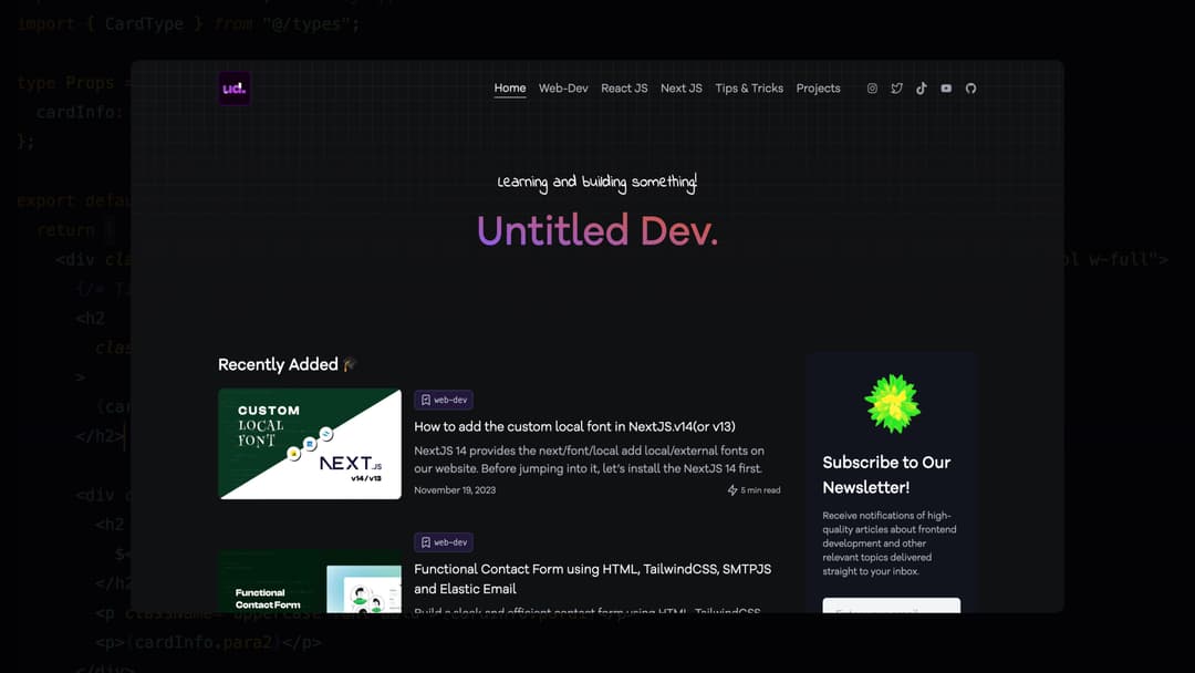 Untitled Dev